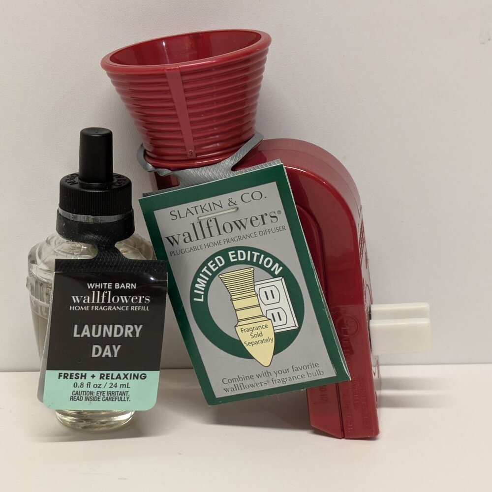 NWT! Bath & Body Works Limited Edition Red Wallflower Scent Diffuser Bundle